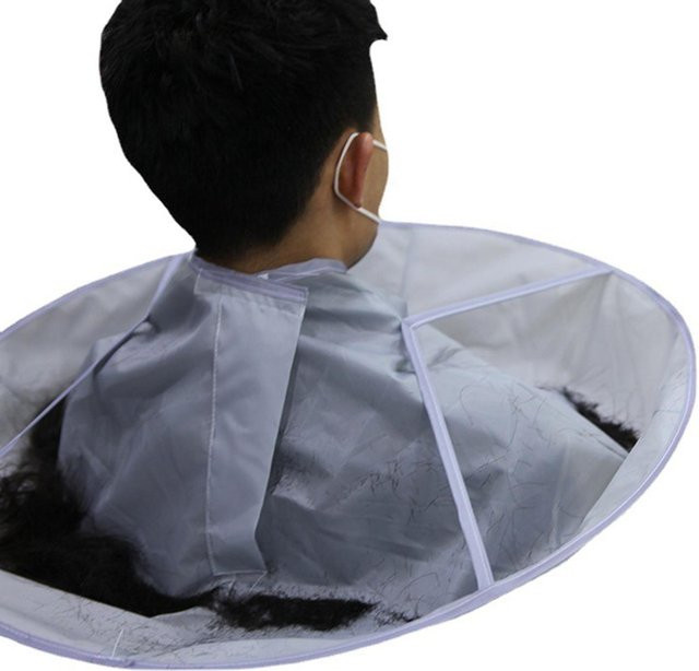 Haarschneideumhang Wasserdicht Nylon, Verstellbare Größe, Kinder - Bild 1
