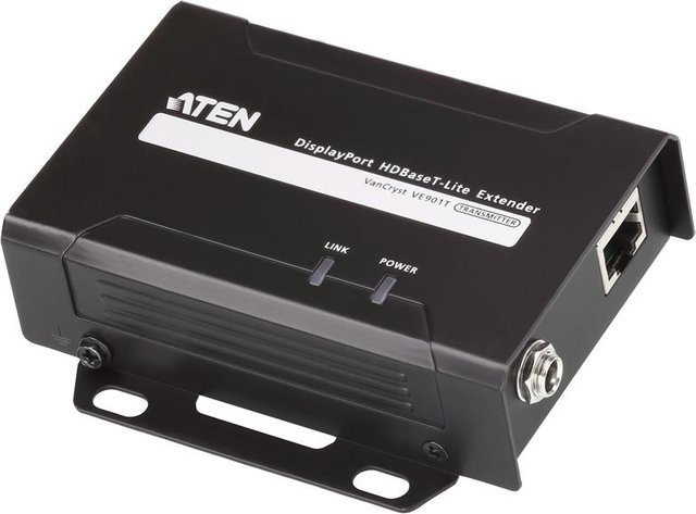 ATEN VE901T HDBaseT Video/Audio Erweiterter Sender für 4K UHD DisplayPort in Schwarz - Bild 1