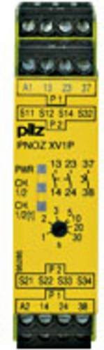 PILZ Sicherheitsschaltgerät PNOZ XV1P 30/24VDC 2n/o 1n/o t PILZ Gelb B/T/H: 22,5 x 121 x 94 mm - Bild 1