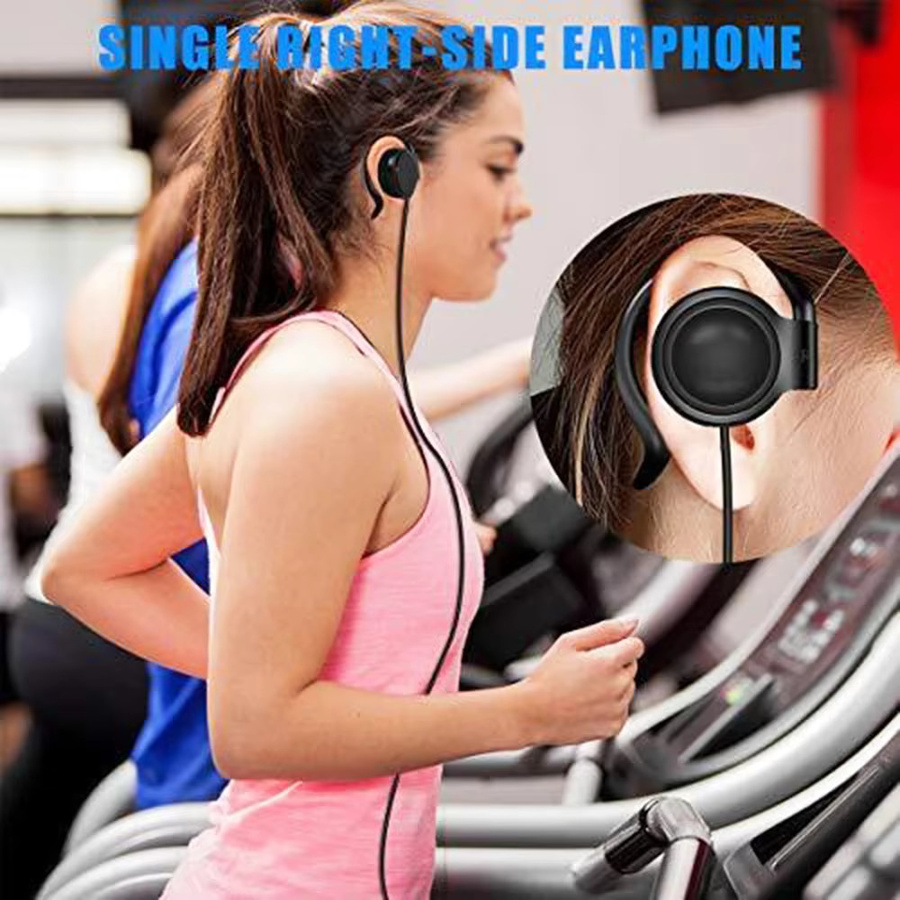 CUGUU Ein-Ohr-Kopfhörer In-Ear mit 3,5 mm Klinkenanschluss in Schwarz - Bild 4