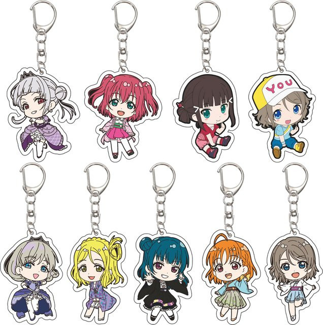 Bandai Schlüsselanhänger Acryl, Anime Love Live!, Unisex - Bild 1
