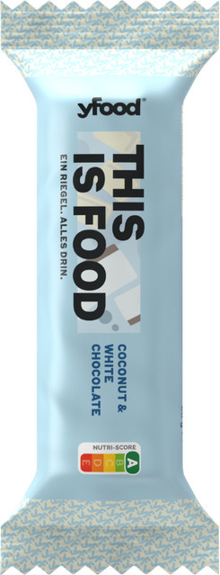 yfood Riegel Coconut & White Chocolate 60 g - Bild 1
