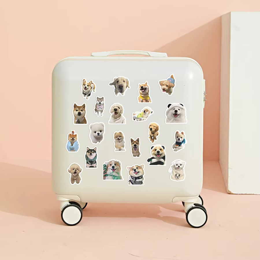100 Stück Lustige Hund Aufkleber von LOLEDE in Multicolour für Kinder zum Dekorieren von Laptop, Telefon und Gepäck - Bild 2