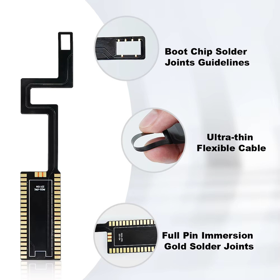 TICKNOT Picoboot Flexkabel für Gamecube DOL-001 und Raspberry Pi Pico Board, kompatibel mit GC2SD/SD2SP2 Pro Adapter für Retro NGC Spielzubehör - Bild 4