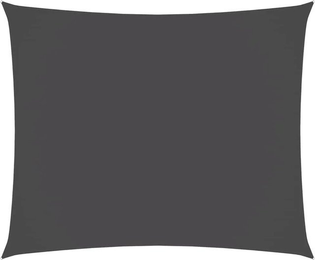 vidaXL Sonnensegel aus Oxford-Gewebe Rechteckig Anthrazit B x T: 600 x 400 cm - Bild 1