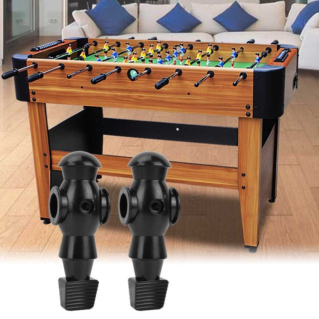 Shoemst Tischfußballmännchen Spieler, 2-teiliges Set, schwarz - Bild 1