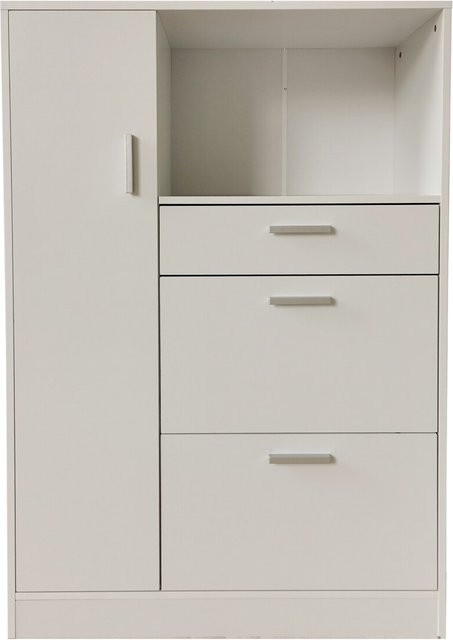 HTI-Living Küchenschrank Blanca Weiß mit Eckschrank-Funktion, Türen und Schubladen - Bild 1