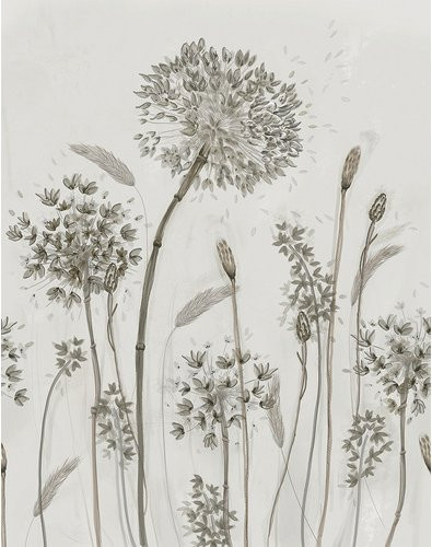 Schöner Wohnen Vliestapete Floral Beige-Grau B: 270 cm, H: 212 cm - Bild 1