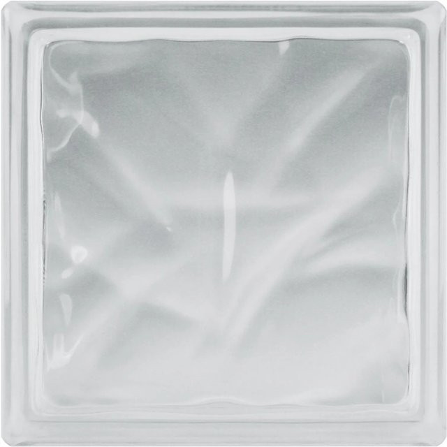 Fuchs Design Glasbaustein Wolke Transparent Glänzend B/T/H: 19 x 19 x 8 cm - Bild 1