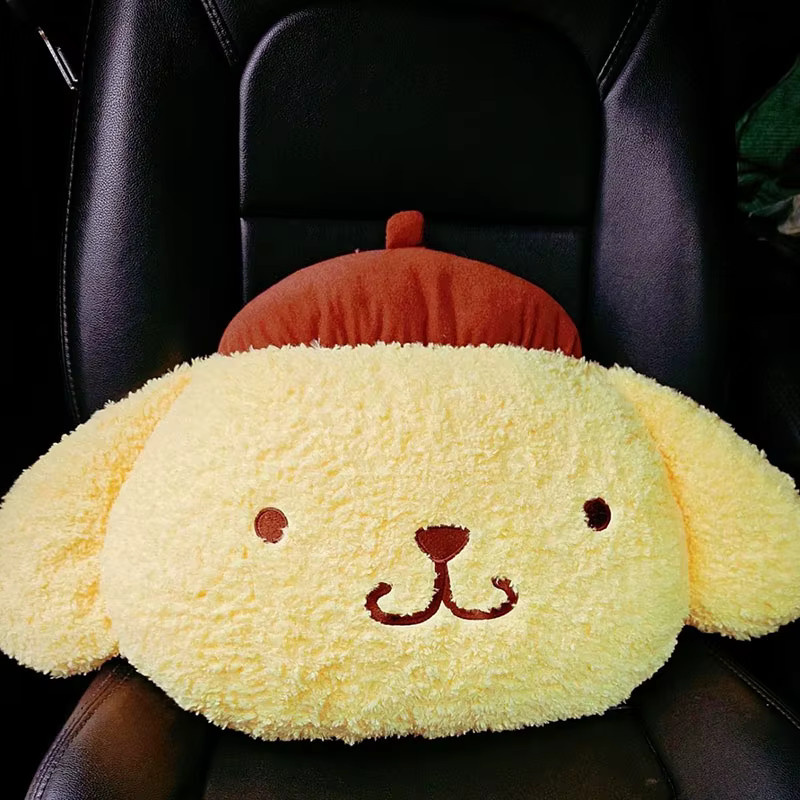 Aoger Pompompurin Plüschkissen in Gelb als weiches Kawaii Dekokissen für Sofa und Schlafzimmer - Bild 2