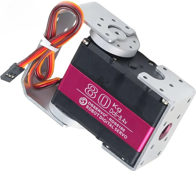 Stemedu RDS5180 Doppelwellen-Servo, wasserdicht, Metall, 1:5 - Bild 1
