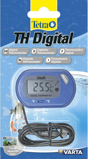 Tetra Aquarienthermometer TH Digital Blau - Bild 1