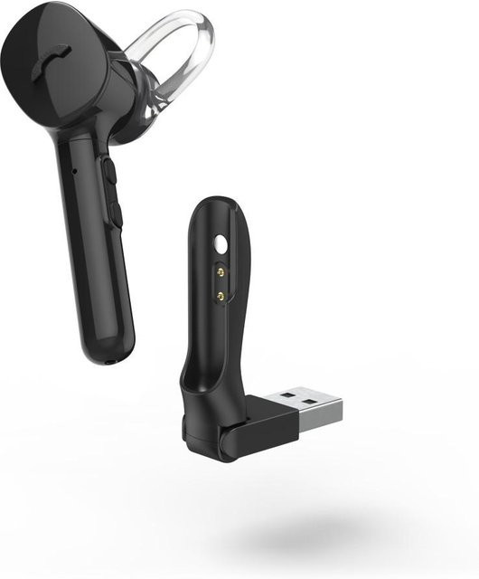 Hama MyVoice1300 Mono-Bluetooth In-Ear Headset mit Multipoint und Sprachsteuerung in Schwarz - Bild 1