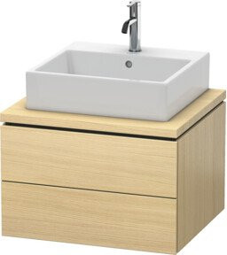 Duravit Waschtischunterschrank L-Cube mit 2 Schubladen, Breite: 62 cm, Tiefe: 54,7 cm, Höhe: 40 cm - Bild 1