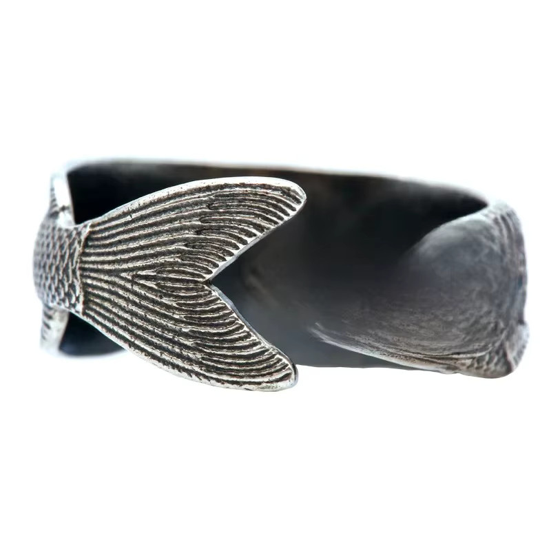 Buyee Ring, 925 Silber, Fisch, Unisex - Bild 7