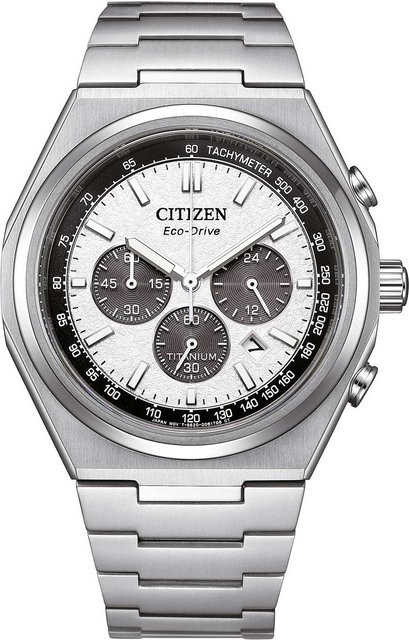 Citizen Chronograph, Solar, Titanium, 43 mm, Herren, 10 ATM - Bild 1