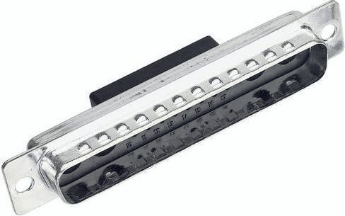 HARTING Steckverbinder 09 69 312 0172 09693120172 Polzahl: 17, Farbe: Silber, zum Crimpen - Bild 1