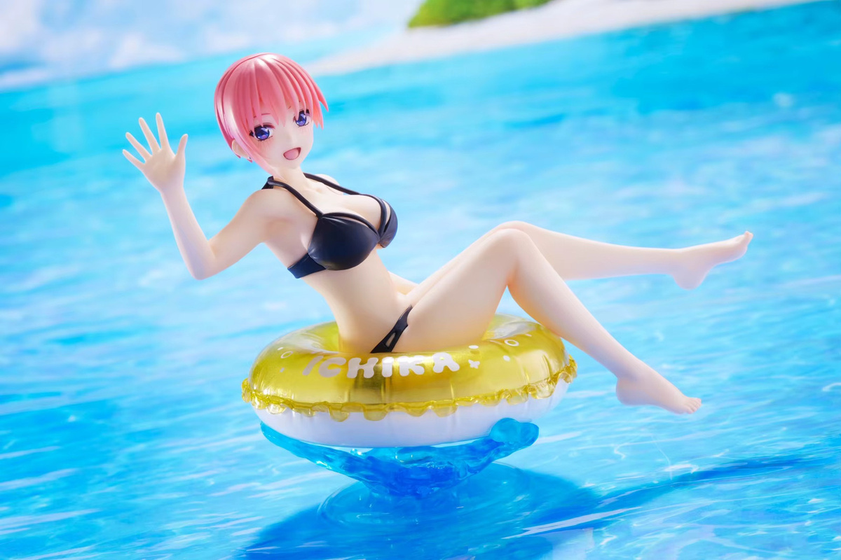 TAITO Nakano Ichika Nino Yotsuba Itsuki Schwimmen Ring Desktop Anime Action Figur - Bild 2