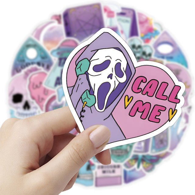 Charile Witchy Gothic Apothecary Witch Stickers Vinyl 10/30/50-teiliges Set - Bild 1