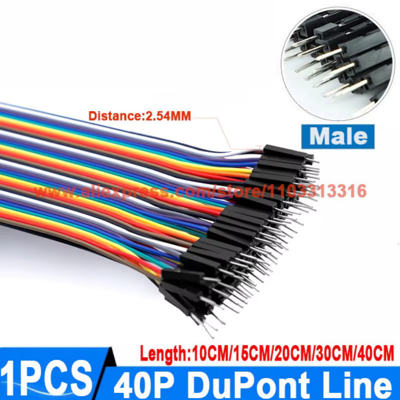 Dupont Überbrückungskabel Set mit Pin-Stecker und Buchse in verschiedenen Längen für dein KIT, Multicolour - Bild 2
