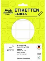 Avery Zweckform Universaletikett aus Papier in Weiß, B: 38 mm, H: 24 mm - Bild 1
