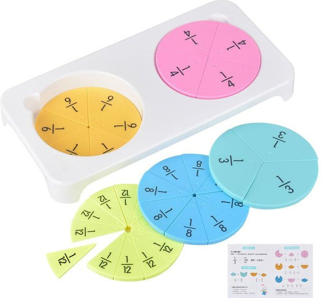 Kidsly Montessori Bruch Mathe Spielzeug, Lernspielzeug - Bild 1