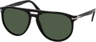 Persol PO 3311S Sonnenbrille Aviator, Vollrand, Plastic, Unisex, black green - Bild 1