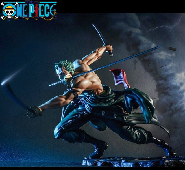 Bandai One Piece Roronoa Zoro, Actionfigur, 10cm, PVC - Bild 1