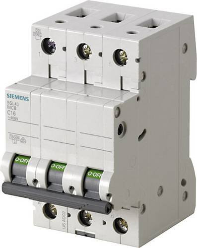 Siemens Leitungsschutzschalter 5SL4302-8 3-polig 2A 400V - Bild 1
