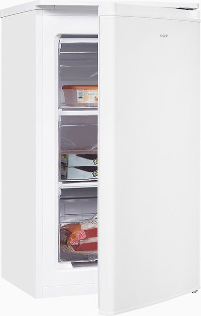 Exquisit GS111-040E Gefrierschrank in Weiss, Standgerät mit 64 l Volumen, H x B x T: 158 x 51 x 64 cm - Bild 1