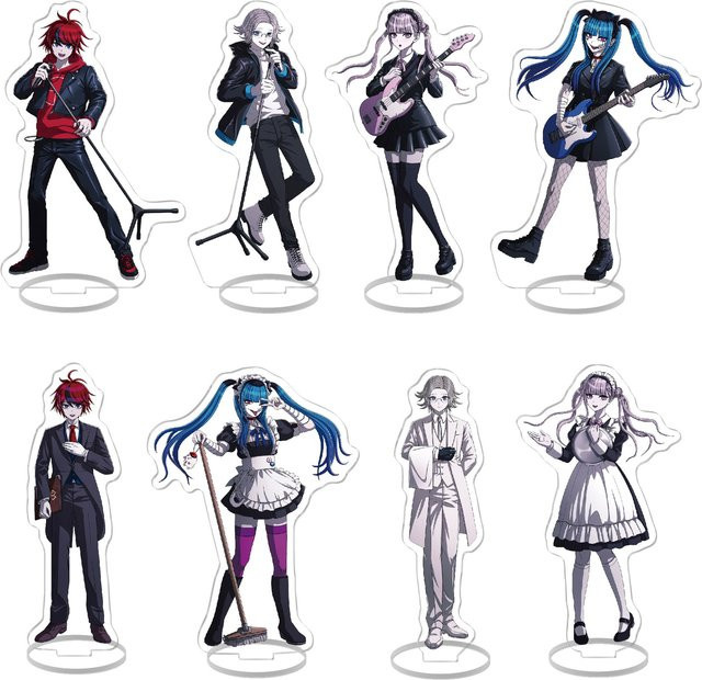Bandai The Hundred Line - Last Defense Academy, Anime-Standee Modellplatte, Dekoration, Schreibtischfigur, Bunt/Mehrfarbig - Bild 1