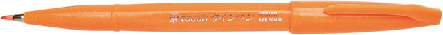 Pentel Brush Sign Pen Kalligrafiestift in Orange - Bild 1