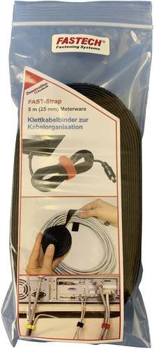 FASTECH Klettband zum Bündeln Schwarz L: 5000 mm, B: 25 mm - Bild 1