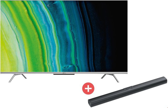 Metz 50MUD7000Z Smart LED-TV in Schwarz mit 4K Ultra HD, HDR, Sprachsteuerung und 126 cm (50 Zoll) Diagonale - Bild 1