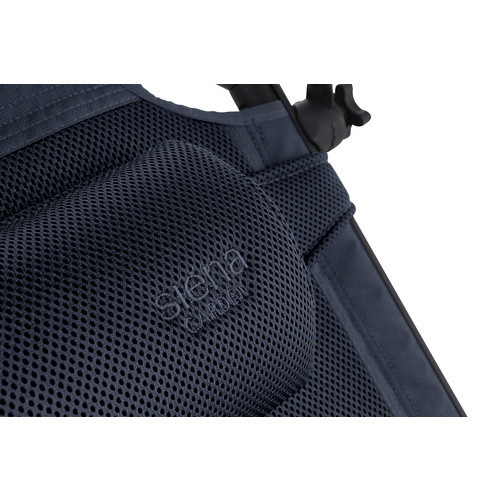 Siena Garden Campingliege Premium Dunkelblau mit Aluminiumgestell und Textilene-Bezug B/T/H: 200 x 69 x 43 cm - Bild 2