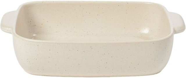 Costa Nova Rechteckige Backform Pacifica Lasagneform aus Steinzeug, Beige, 4er Pack, B: 22,3 cm, T: 32,8 cm, H: 7,4 cm - Bild 1