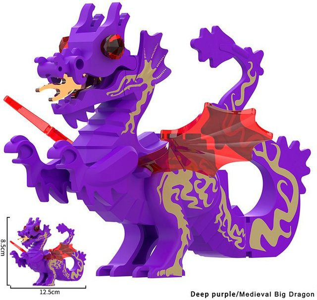 Linyi toy Mittelalterliche Fantasy-Kreatur Figuren Bausatz - Bild 1
