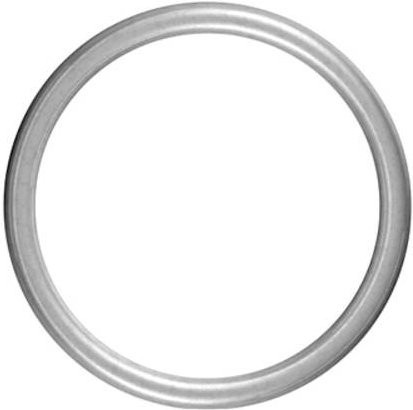 Dörner + Helmer Geschweißte Ringe aus Stahl galvanisch verzinkt, Farbe: Silber, Innen-Durchmesser: 35 mm, 10 Stück - Bild 1