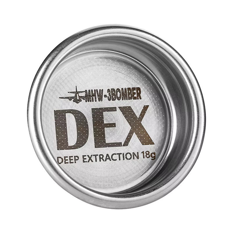 MHW-3BOMBER DEX Präzises Espresso-Puck-Sieb aus Edelstahl in Silber, 58,5 mm Durchmesser, passend für 58 mm Siebträger - Bild 4