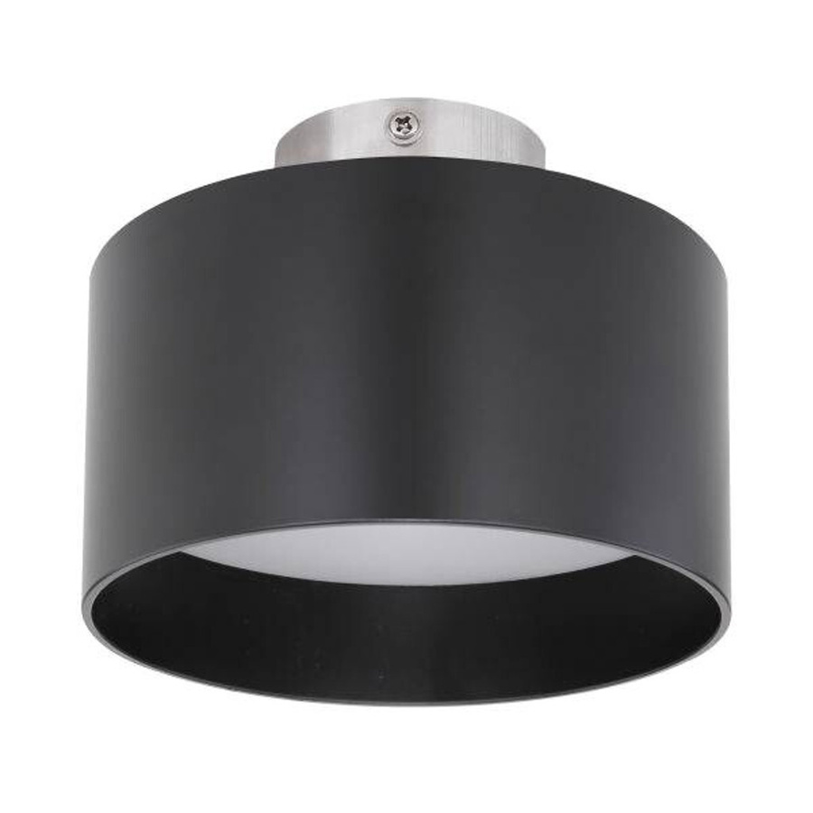 Globo LED-Deckenleuchte Jenny rund Schwarz Matt aus Aluminium und Kunststoff, B/T/H: 14,0 x 14,0 x 11,0 cm - Bild 3