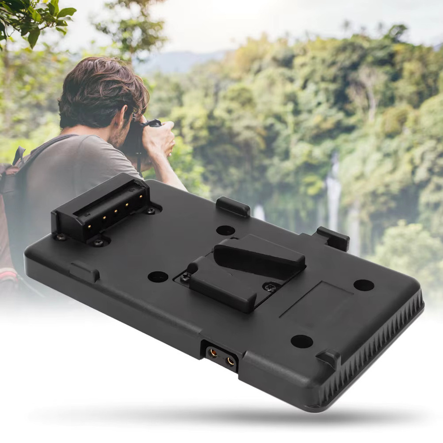 Sony V-Mount V-Lock Batterie Adapterplatte für DSLR Kameras und Videolichter in Schwarz - Bild 5