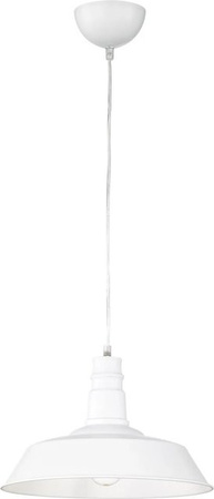 Reality LED Pendelleuchte in Weiß im Industrial Look, B/T/H: 150 cm x 36 cm x 36 cm