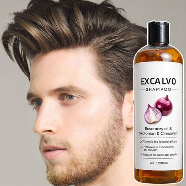 EXCALVO Zwiebel- & Rosmarin-Shampoo mit Zimt, 200 ml - Bild 1