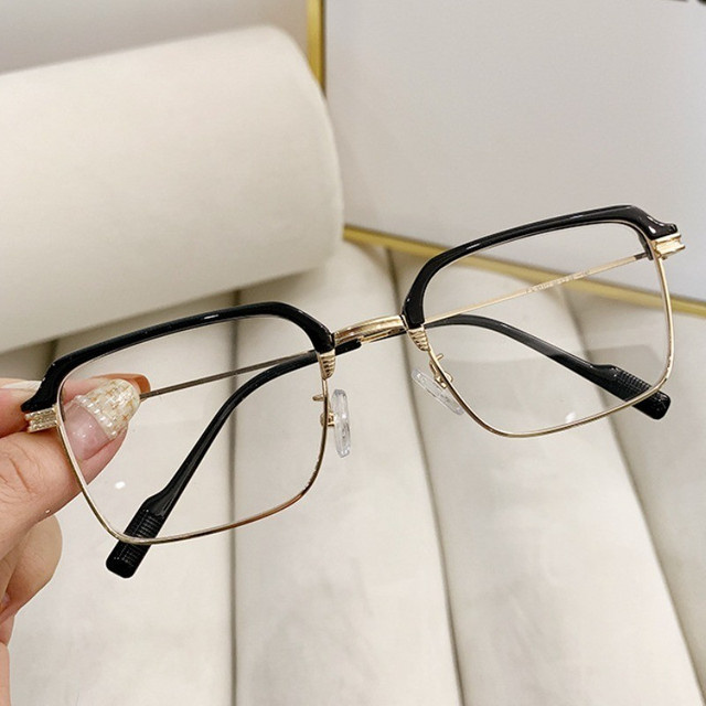 DIXSG Lesebrille für Herren, quadratisch, blaues Licht - Bild 1