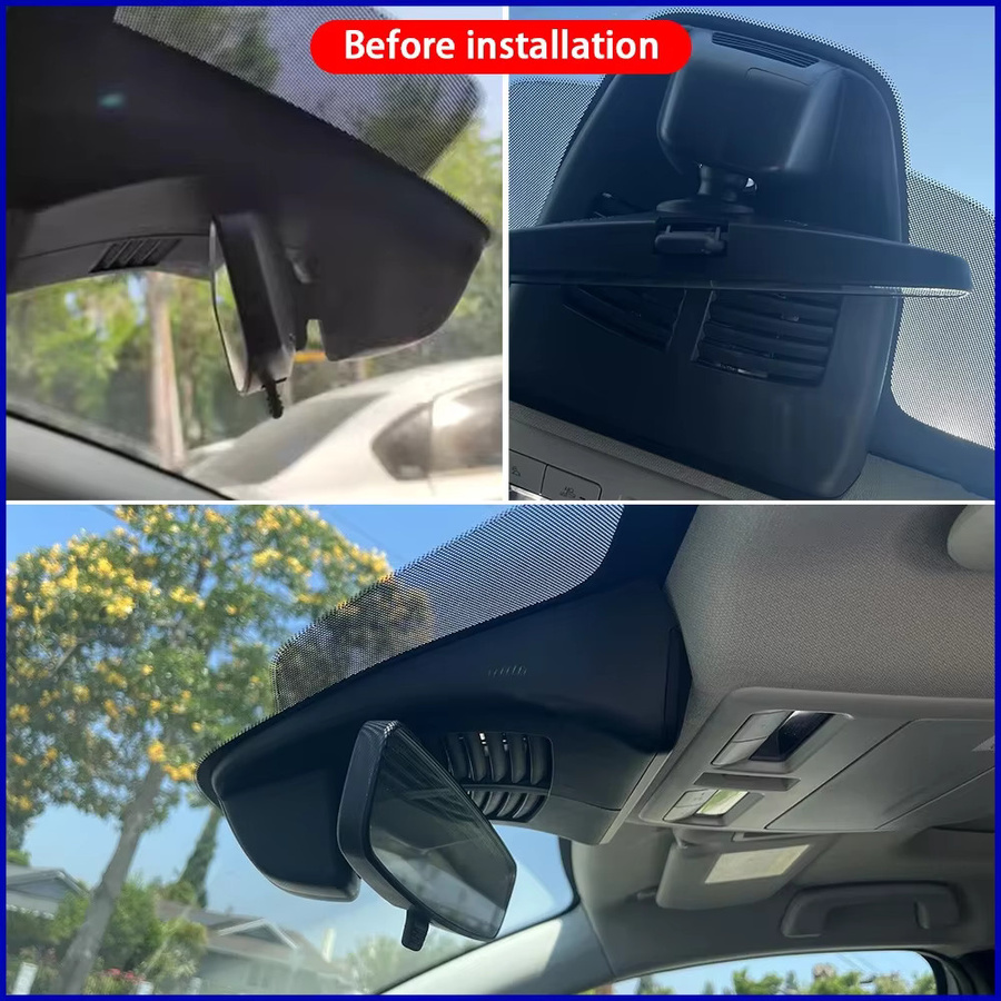 ZhuCamX Night Visio 4K UHD Dash Cam Videorecorder für Mazda CX-30 CX-50 CX-60, Schwarz - Bild 2