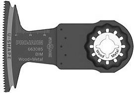 Projahn Tauchsägeblatt für Holz und Metall, BiM, Starlock, Grau, 5 Stück, Breite: 65 mm, Höhe: 40 mm - Bild 1