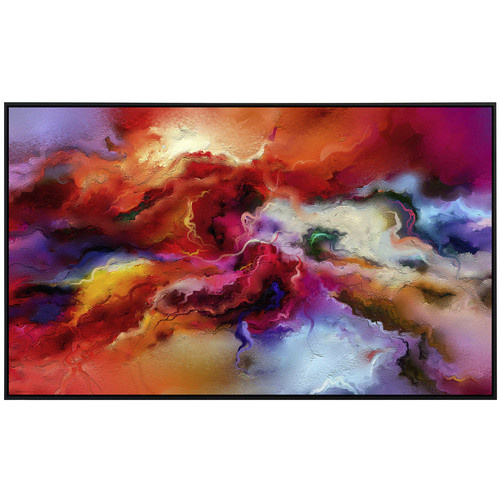 papermoon Infrarotheizung EcoHeat Abstraktes Ölgemälde mit Matt-Effekt in Bunt, App-Steuerung und Überhitzungsschutz, B/H: 100 x 60 cm - Bild 2