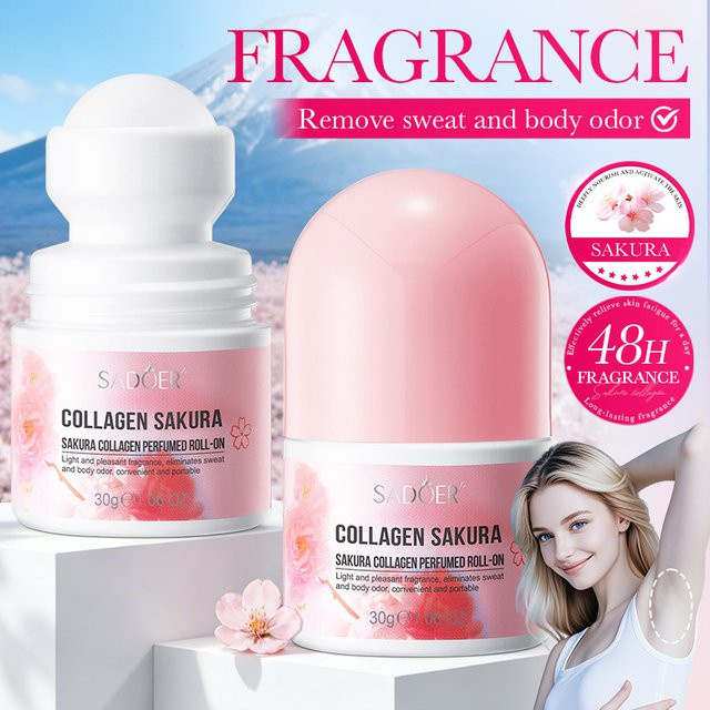 SADOER Sakura Kollagen Roll-On Deodorant - Bild 1
