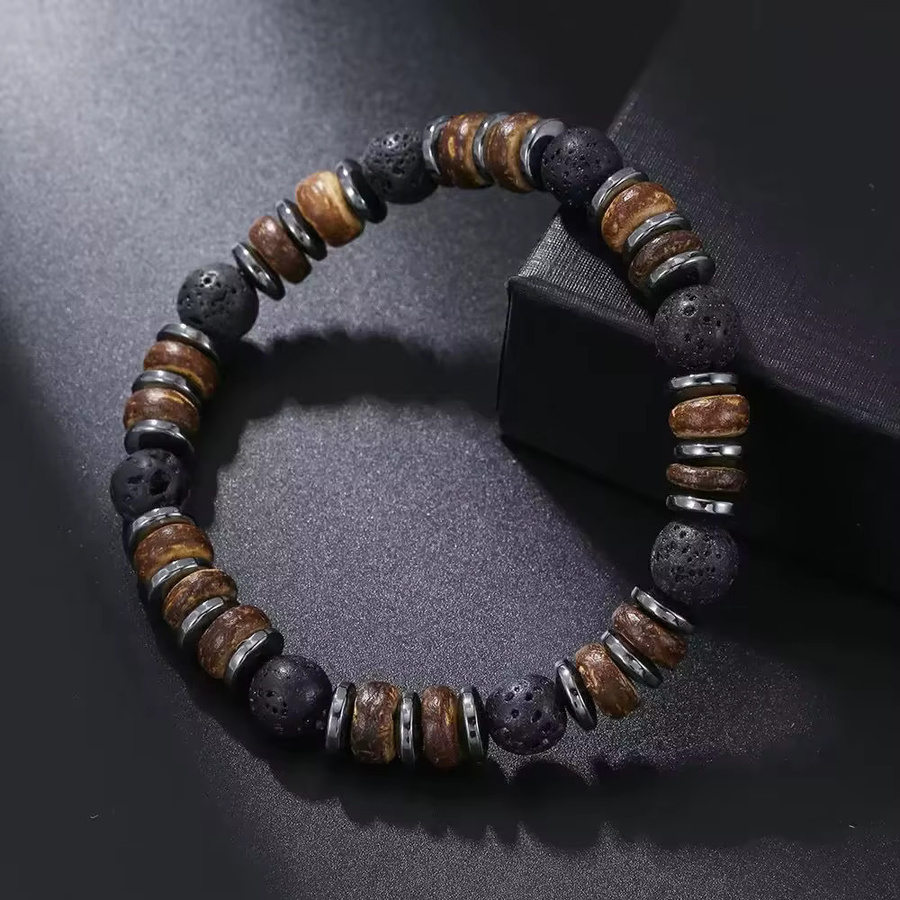 INGX Armband, Holz, Schwarz, Herren, Bohemian - Bild 2