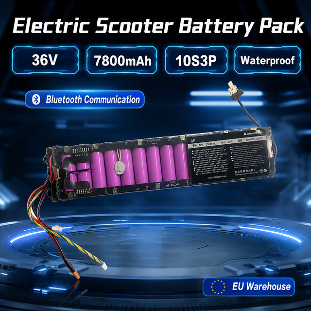 10S3P 36V 7800mAh Elektroroller-Akku für Xiaomi und Mijia M365 M356 in Lila - Bild 1